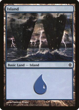 Island (235) [Rise of the Eldrazi] MTG Single Magic: The Gathering  | Multizone: Comics And Games