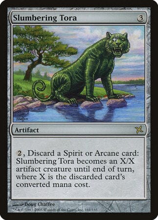 Slumbering Tora [Betrayers of Kamigawa] MTG Single Magic: The Gathering  | Multizone: Comics And Games