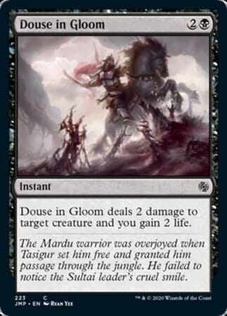 Douse in Gloom [Jumpstart] MTG Single Magic: The Gathering  | Multizone: Comics And Games