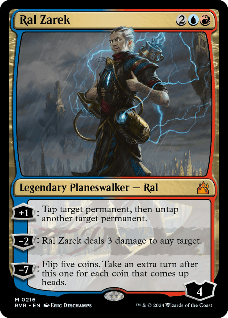 Ral Zarek [Ravnica Remastered] MTG Single Magic: The Gathering  | Multizone: Comics And Games