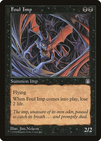 Foul Imp [Stronghold] MTG Single Magic: The Gathering  | Multizone: Comics And Games