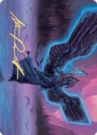 Mistwalker Art Card (Gold-Stamped Signature) [Kaldheim: Art Series] MTG Single Magic: The Gathering  | Multizone: Comics And Games