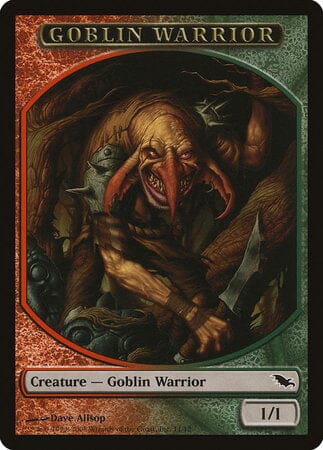 Goblin Warrior Token (Red/Green) [Shadowmoor Tokens] MTG Single Magic: The Gathering  | Multizone: Comics And Games