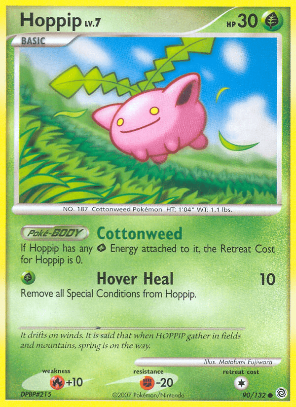 Hoppip (90/132) [Diamond & Pearl: Secret Wonders] Pokemon Single Pokémon  | Multizone: Comics And Games