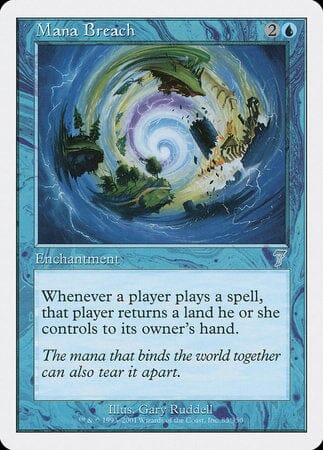 Mana Breach [Seventh Edition] MTG Single Magic: The Gathering  | Multizone: Comics And Games