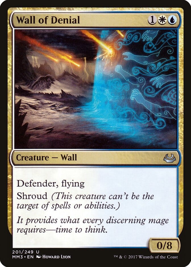 Wall of Denial [Modern Masters 2017] MTG Single Magic: The Gathering  | Multizone: Comics And Games