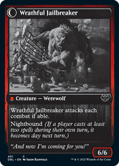 Weary Prisoner // Wrathful Jailbreaker [Innistrad: Double Feature] MTG Single Magic: The Gathering  | Multizone: Comics And Games