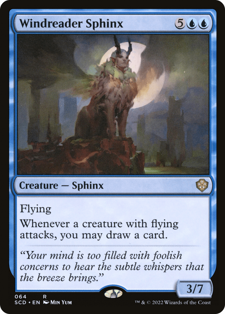 Windreader Sphinx [Starter Commander Decks] MTG Single Magic: The Gathering  | Multizone: Comics And Games