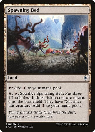 Spawning Bed [Battle for Zendikar] MTG Single Magic: The Gathering  | Multizone: Comics And Games