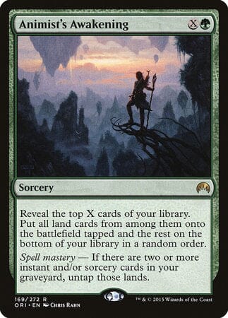 Animist's Awakening [Magic Origins] MTG Single Magic: The Gathering  | Multizone: Comics And Games