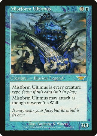 Mistform Ultimus [Legions] MTG Single Magic: The Gathering  | Multizone: Comics And Games