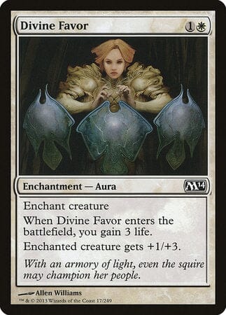 Divine Favor [Magic 2014] MTG Single Magic: The Gathering  | Multizone: Comics And Games