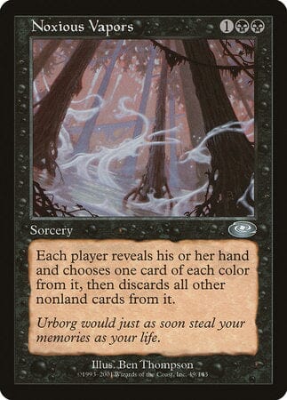 Noxious Vapors [Planeshift] MTG Single Magic: The Gathering  | Multizone: Comics And Games