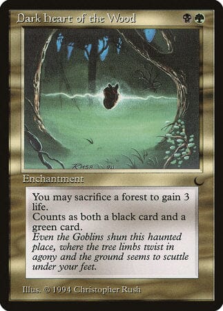 Dark Heart of the Wood [The Dark] MTG Single Magic: The Gathering  | Multizone: Comics And Games