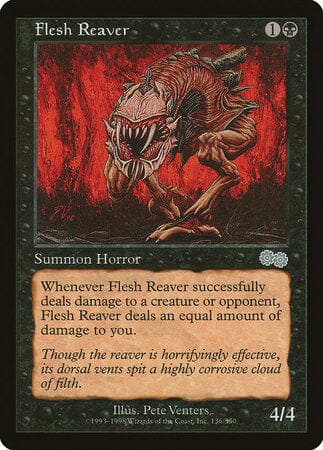Flesh Reaver [Urza's Saga] MTG Single Magic: The Gathering  | Multizone: Comics And Games