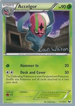 Accelgor (11/108) (American Gothic - Ian Whiton) [World Championships 2013] Pokemon Single Pokémon  | Multizone: Comics And Games
