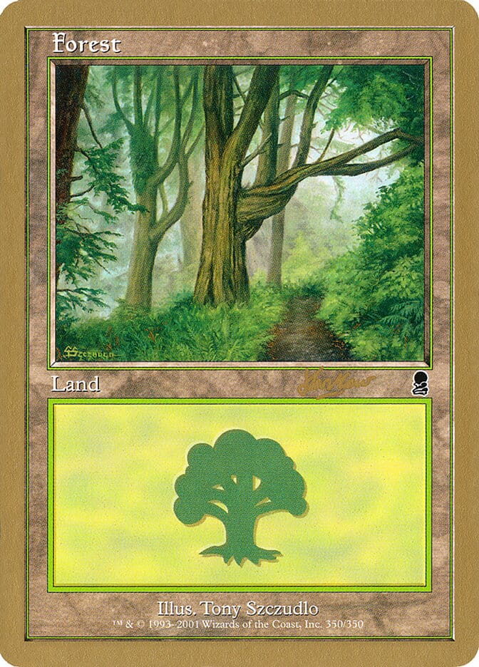 Forest (shh350) (Sim Han How) [World Championship Decks 2002] MTG Single Magic: The Gathering  | Multizone: Comics And Games