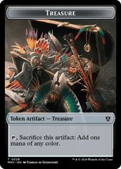 Thopter // Treasure Double-Sided Token [Murders at Karlov Manor Commander Tokens] MTG Single Magic: The Gathering  | Multizone: Comics And Games