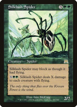 Silklash Spider [Onslaught] MTG Single Magic: The Gathering  | Multizone: Comics And Games