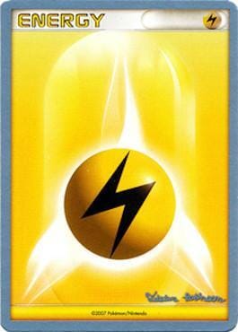 Lightning Energy (Intimidation - Tristan Robinson) [World Championships 2008] Pokemon Single Pokémon  | Multizone: Comics And Games