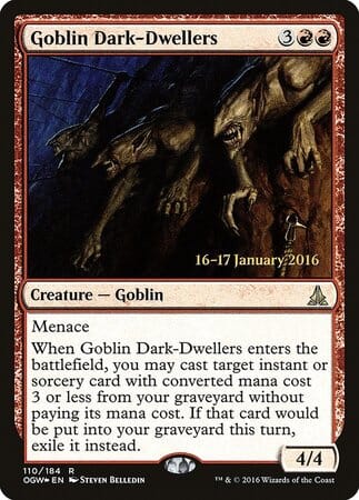 Goblin Dark-Dwellers [Oath of the Gatewatch Promos] MTG Single Magic: The Gathering  | Multizone: Comics And Games