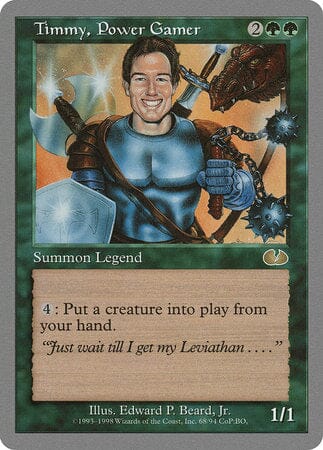 Timmy, Power Gamer [Unglued] MTG Single Magic: The Gathering  | Multizone: Comics And Games