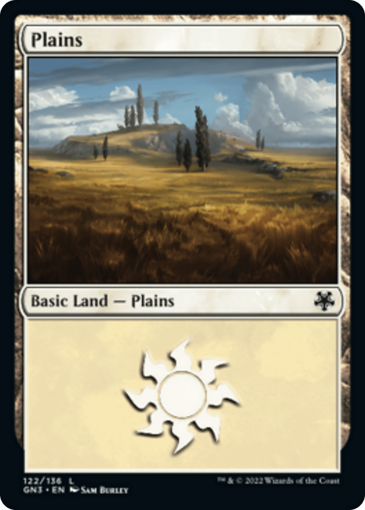 Plains (122) [Game Night: Free-for-All] MTG Single Magic: The Gathering  | Multizone: Comics And Games