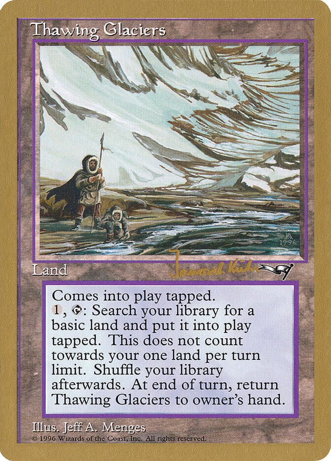 Thawing Glaciers (Janosch Kuhn) [World Championship Decks 1997] MTG Single Magic: The Gathering  | Multizone: Comics And Games