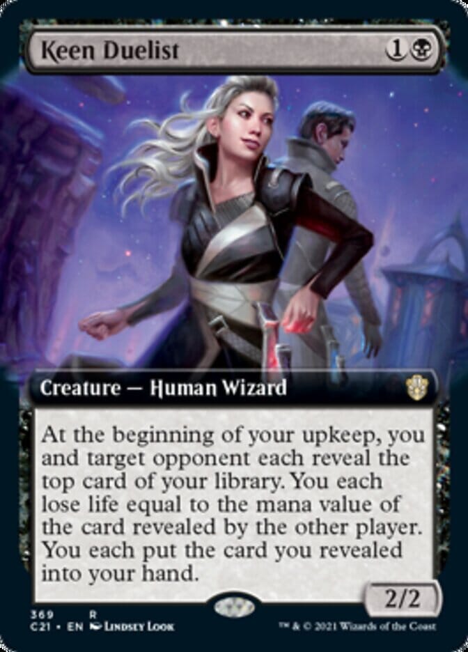 Keen Duelist (Extended) [Commander 2021] MTG Single Magic: The Gathering  | Multizone: Comics And Games