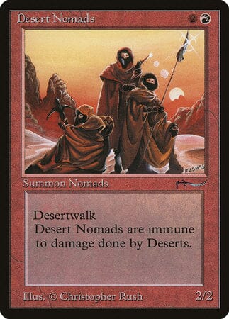 Desert Nomads [Arabian Nights] MTG Single Magic: The Gathering  | Multizone: Comics And Games