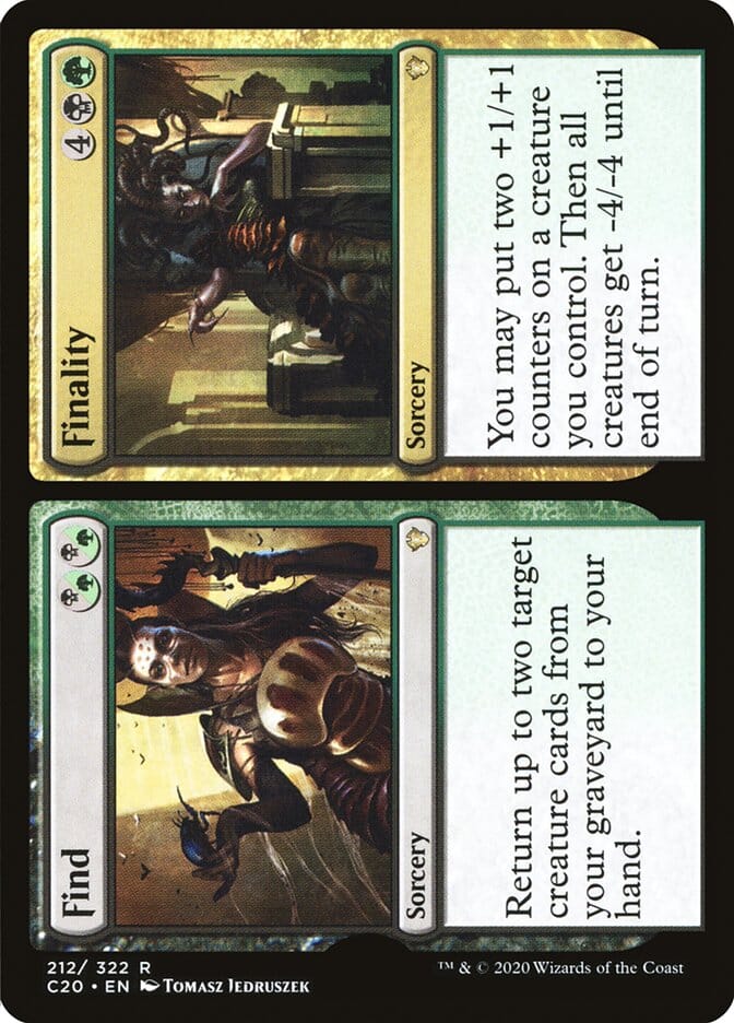 Find // Finality [Commander 2020] MTG Single Magic: The Gathering  | Multizone: Comics And Games