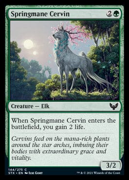 Springmane Cervin [Strixhaven: School of Mages] MTG Single Magic: The Gathering  | Multizone: Comics And Games