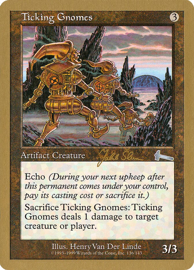 Ticking Gnomes (Jakub Slemr) [World Championship Decks 1999] MTG Single Magic: The Gathering  | Multizone: Comics And Games