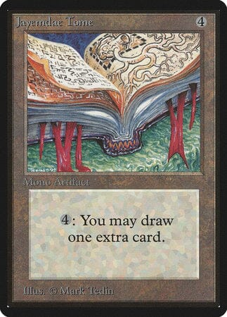 Jayemdae Tome [Limited Edition Beta] MTG Single Magic: The Gathering  | Multizone: Comics And Games