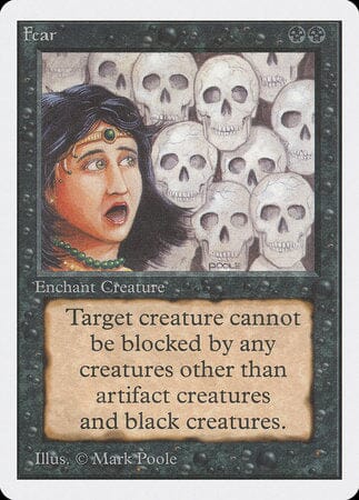 Fear [Unlimited Edition] MTG Single Magic: The Gathering  | Multizone: Comics And Games