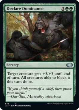 Declare Dominance [Jumpstart 2022] MTG Single Magic: The Gathering  | Multizone: Comics And Games