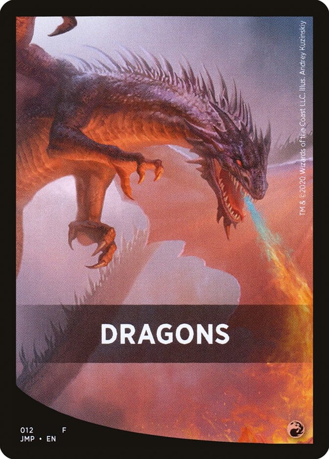 Dragons Theme Card [Jumpstart Front Cards] MTG Single Magic: The Gathering  | Multizone: Comics And Games