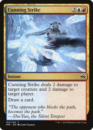 Cunning Strike [Fate Reforged] MTG Single Magic: The Gathering  | Multizone: Comics And Games