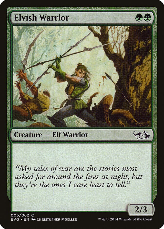 Elvish Warrior (Elves vs. Goblins) [Duel Decks Anthology] MTG Single Magic: The Gathering  | Multizone: Comics And Games