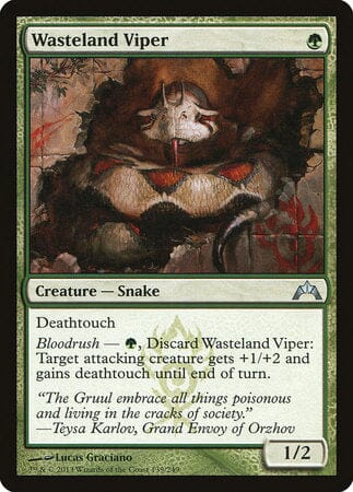 Wasteland Viper [Gatecrash] MTG Single Magic: The Gathering  | Multizone: Comics And Games