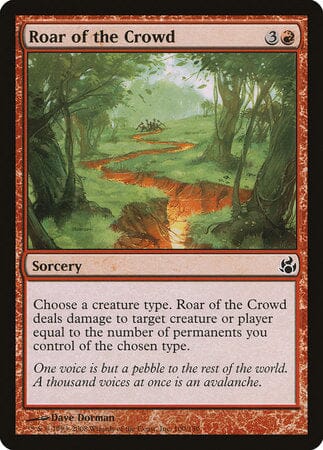 Roar of the Crowd [Morningtide] MTG Single Magic: The Gathering  | Multizone: Comics And Games