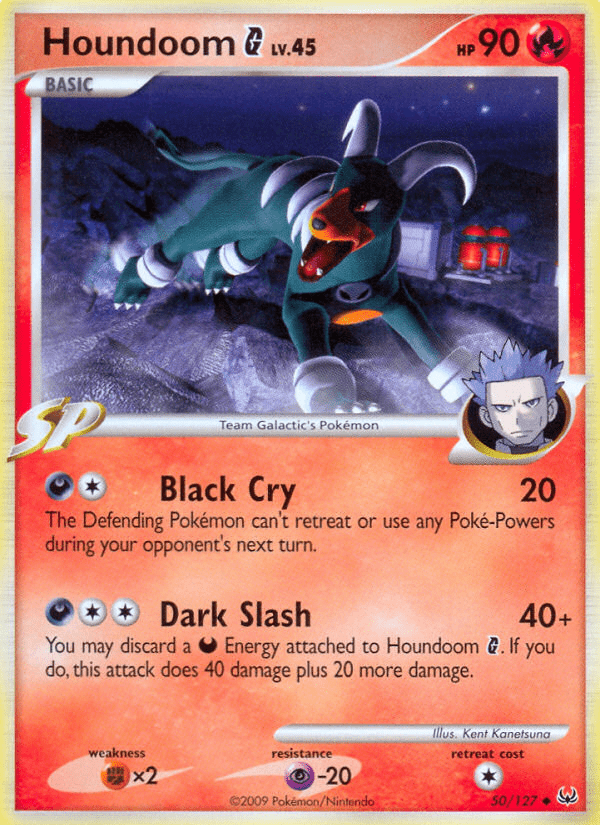 Houndoom G (50/127) [Platinum: Base Set] Pokemon Single Pokémon  | Multizone: Comics And Games