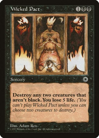Wicked Pact [Portal] MTG Single Magic: The Gathering  | Multizone: Comics And Games
