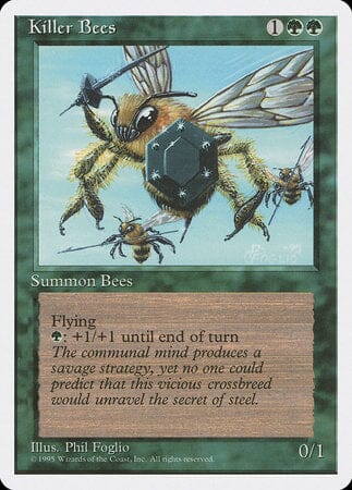 Killer Bees [Fourth Edition] MTG Single Magic: The Gathering  | Multizone: Comics And Games