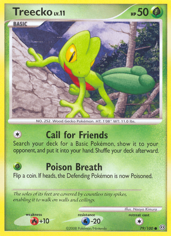 Treecko (79/100) [Diamond & Pearl: Stormfront] Pokemon Single Pokémon  | Multizone: Comics And Games