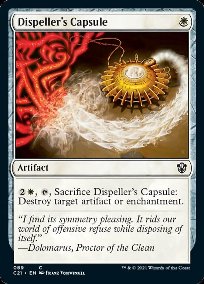 Dispeller's Capsule [Commander 2021] MTG Single Magic: The Gathering  | Multizone: Comics And Games