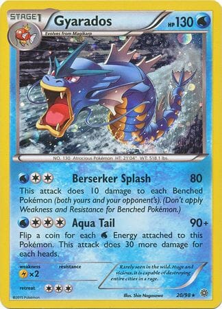 Gyarados (20/98) (Cosmos Holo) [XY: Ancient Origins] Pokemon Single Pokémon  | Multizone: Comics And Games