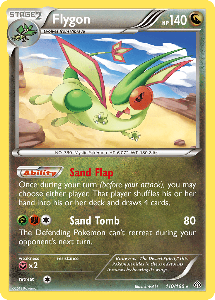Flygon (110/160) [XY: Primal Clash] Pokemon Single Pokémon  | Multizone: Comics And Games