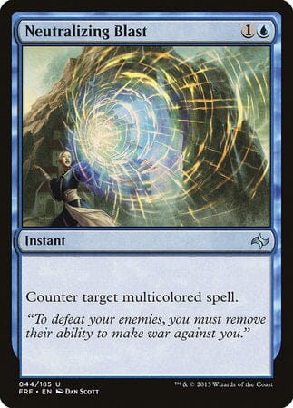 Neutralizing Blast [Fate Reforged] MTG Single Magic: The Gathering  | Multizone: Comics And Games