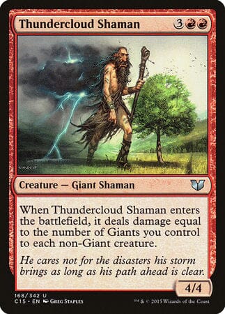 Thundercloud Shaman [Commander 2015] MTG Single Magic: The Gathering  | Multizone: Comics And Games